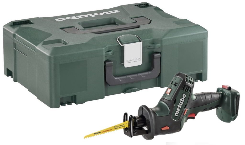 Zobenzāģis ar akumulatoru Metabo SSE 18 LTX; 18 V (bez akumulatora un lādētāja)