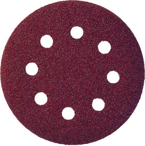 Smilšpapīrs ekscentra slīpmašīnai Klingspor; PS 22 K; GLS 5; 125 mm; K40; 5 gab.