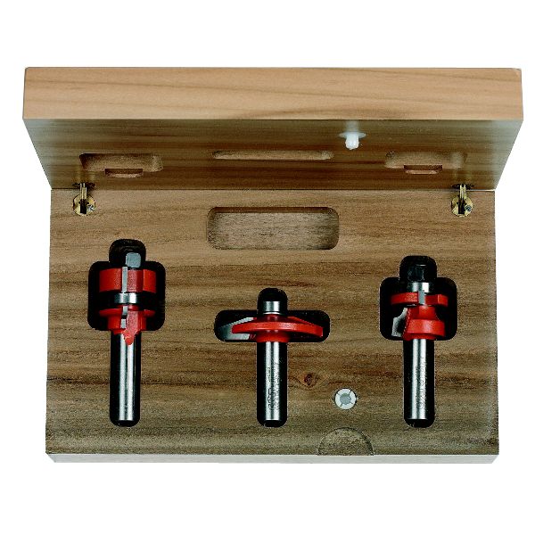 Frēžu komplekts CMT for small arch door; 8 mm; 3 daļu