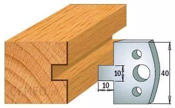 Ierobežotāji profila nažiem CMT 691.091; 2 gab.