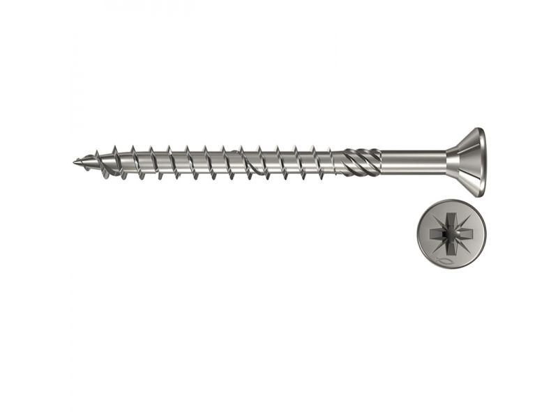 Koka skrūve Fischer FPF-SZ; 4,5x40 mm; A2; 25 gab.
