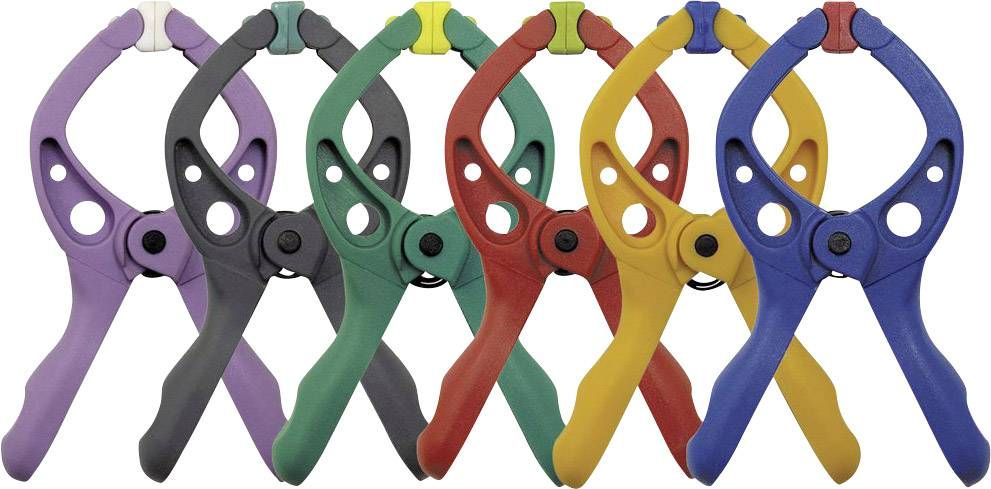 Spīles Wolfcraft MICROFIX S; 6 gab.