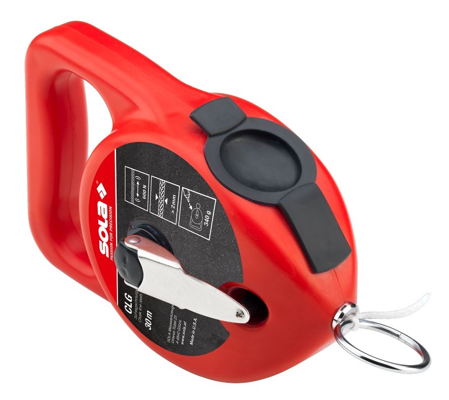 Krīta līnija/mērlente Sola CLG 30; 30 m