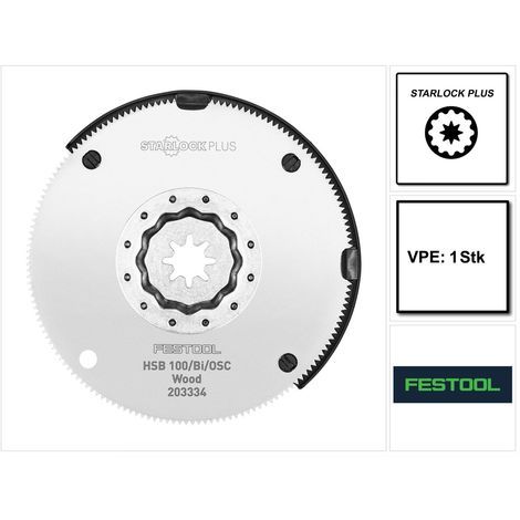 Apaļš zāģa asmens Festool HSB 100/Bi/OSC