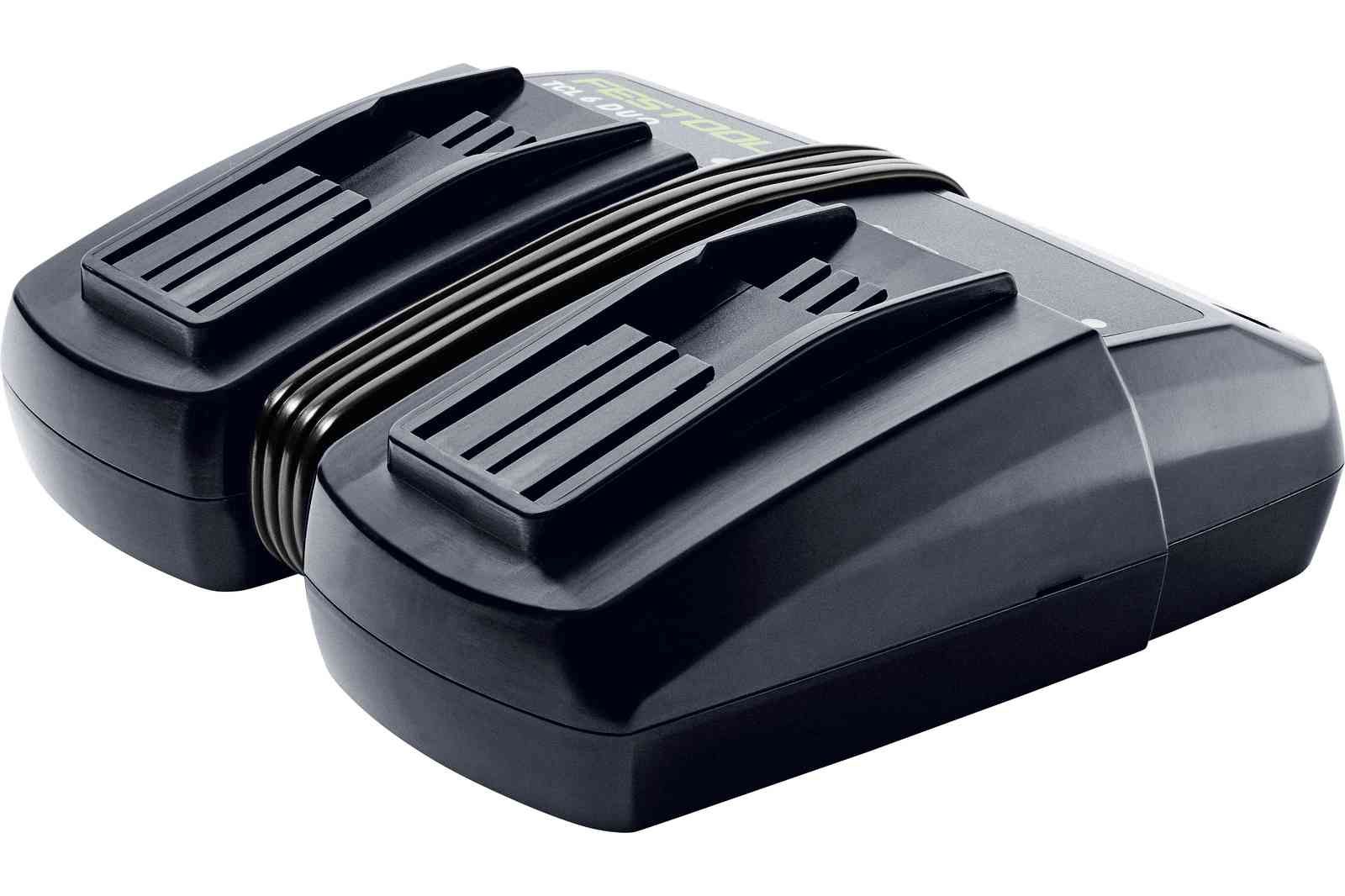 Ātras uzlādes lādētājs Festool TCL 6 DUO; 10,8-18 V; Li-lon