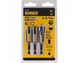 Uzgriežņa galviņa DeWalt DT7460; 8 mm; 10 mm; 13 mm