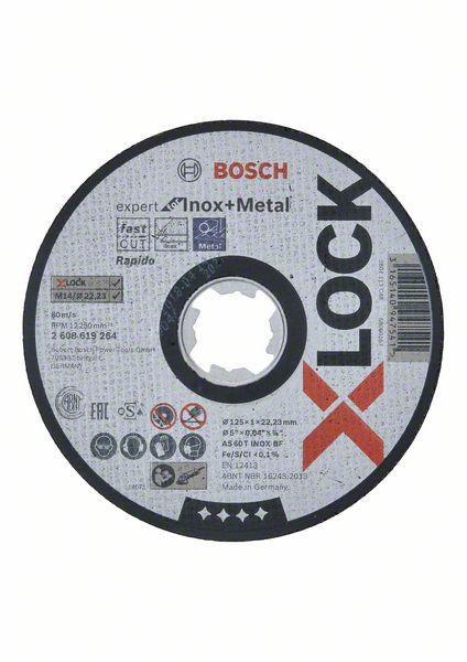 Slīpēšanas disks Bosch Expert Inox+Metal; Ø125x1,0 mm