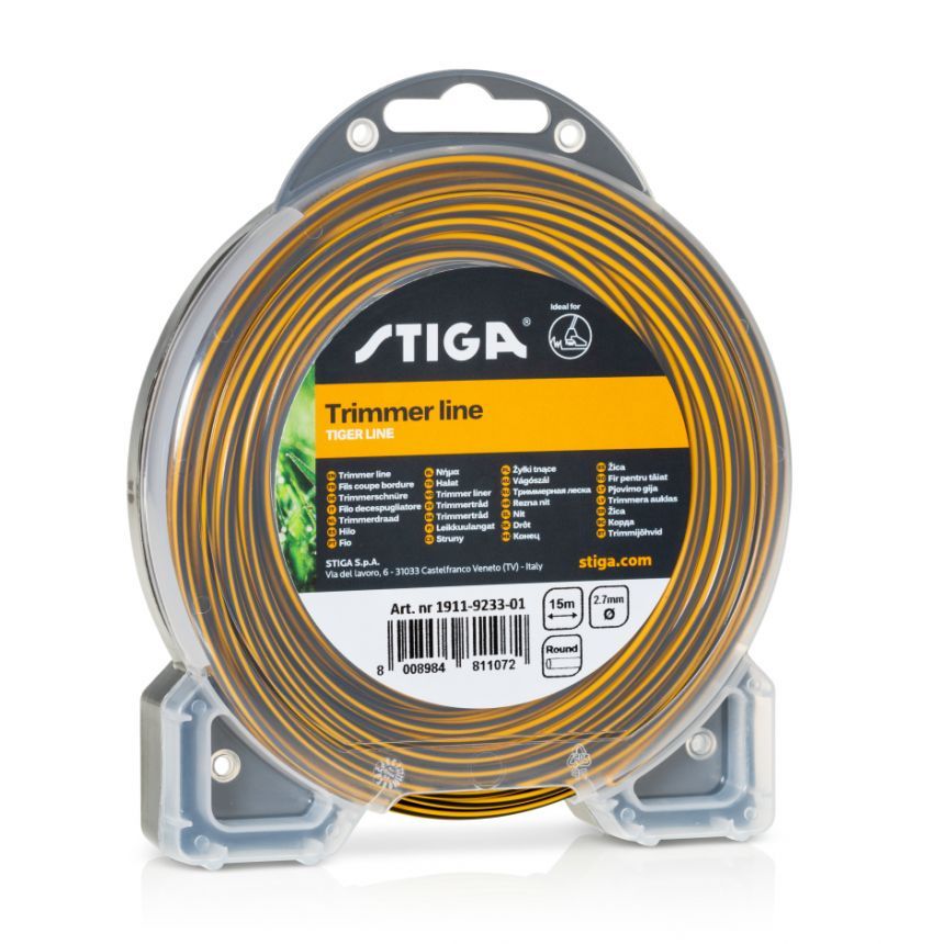 Aukla trimmerim Stiga TIGER; 2,7 mm/15 m