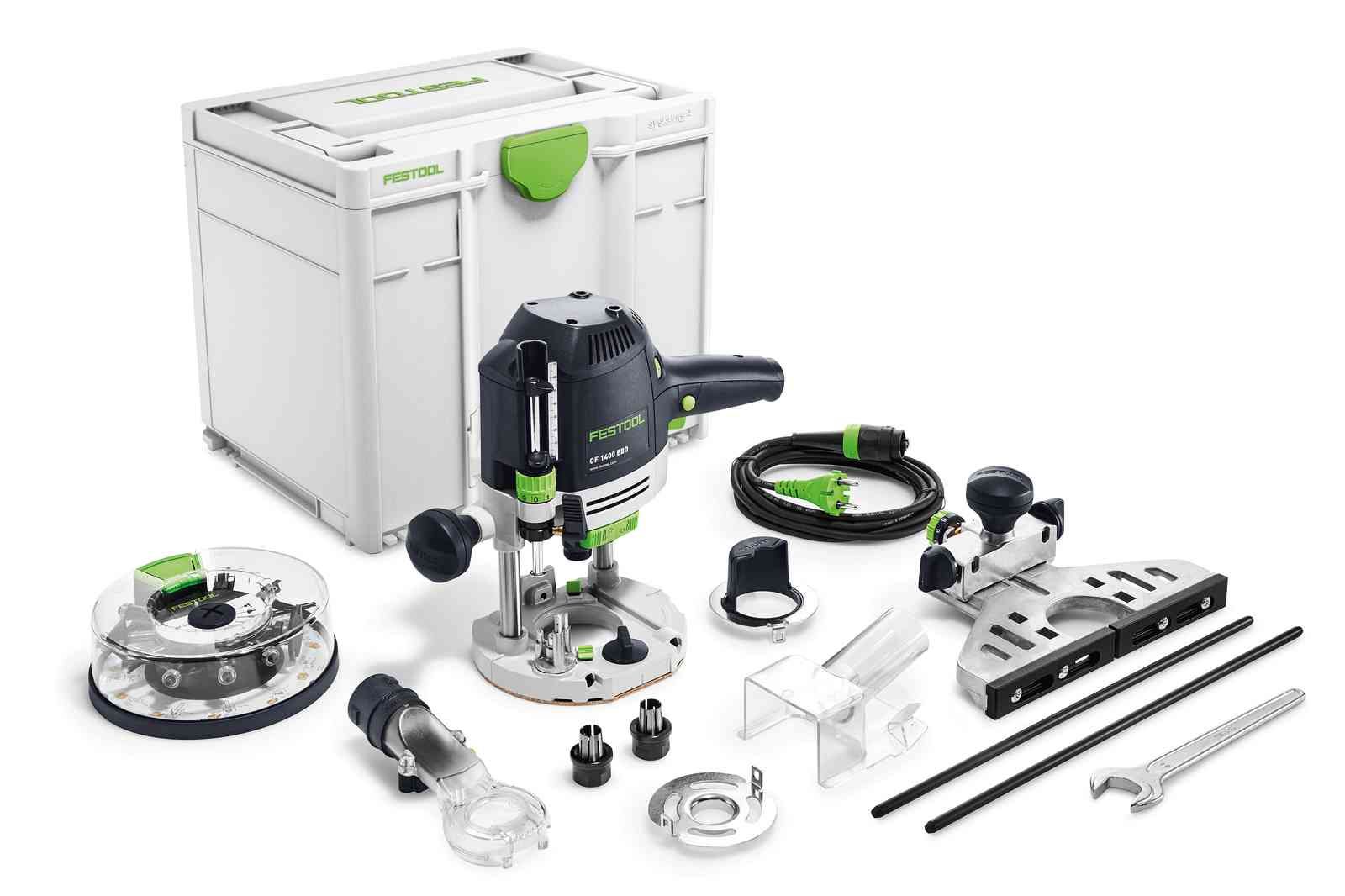 Frēze Festool OF 1400 EBQ-Plus + Box-OF-S