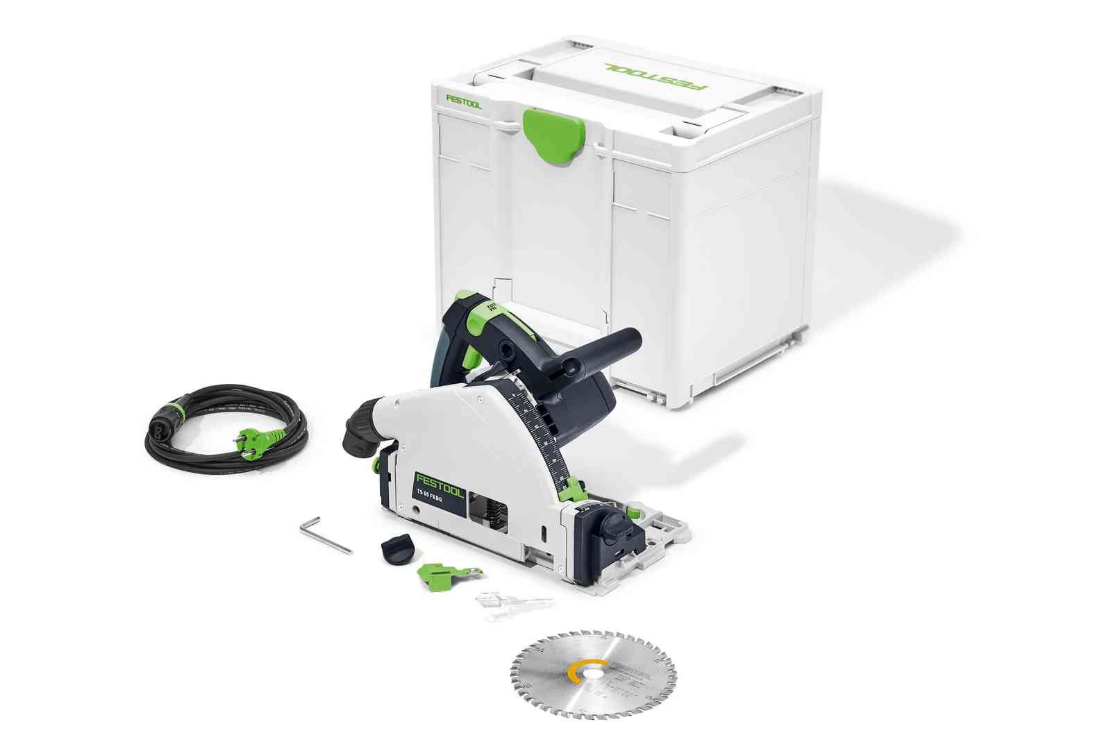 Iegremdējamais ripzāģis Festool TS 55 FEBQ-Plus