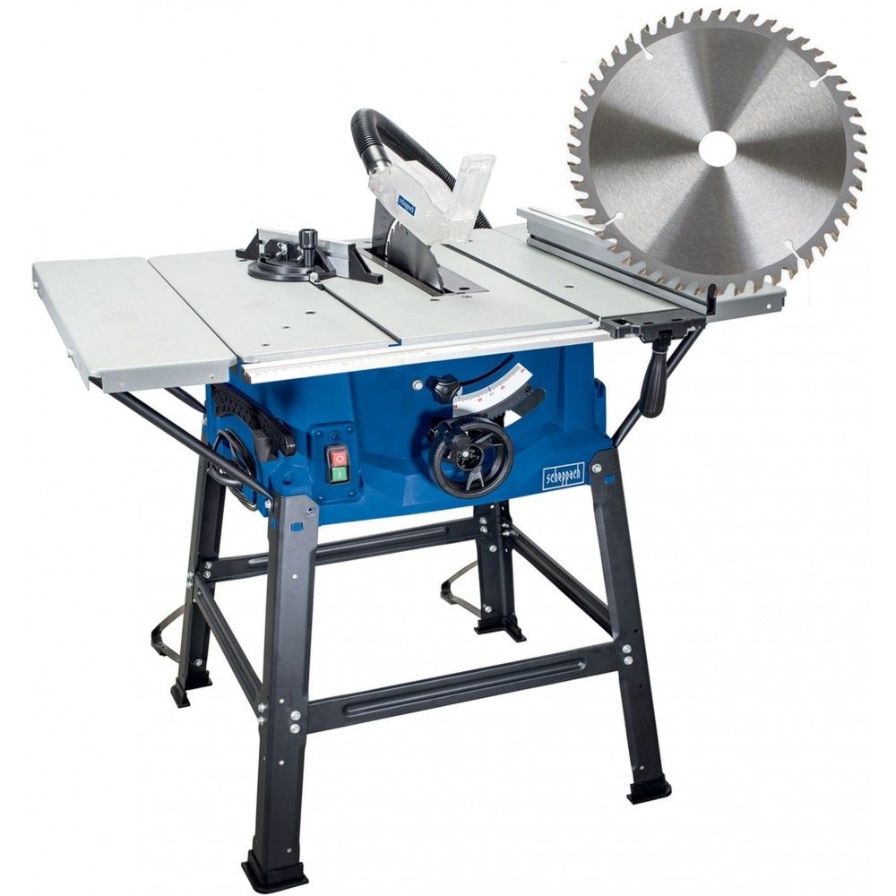 Sagarumošanas garenzāģis Scheppach HS100S, ar galdu + dāvanā griešanas disks!