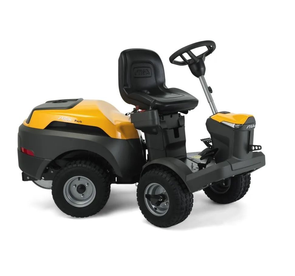 Zāliena traktors Stiga Park 500 W; 11,9 kW; hidrostatiskā pārnesumkārba (bez pļaušanas pannas)