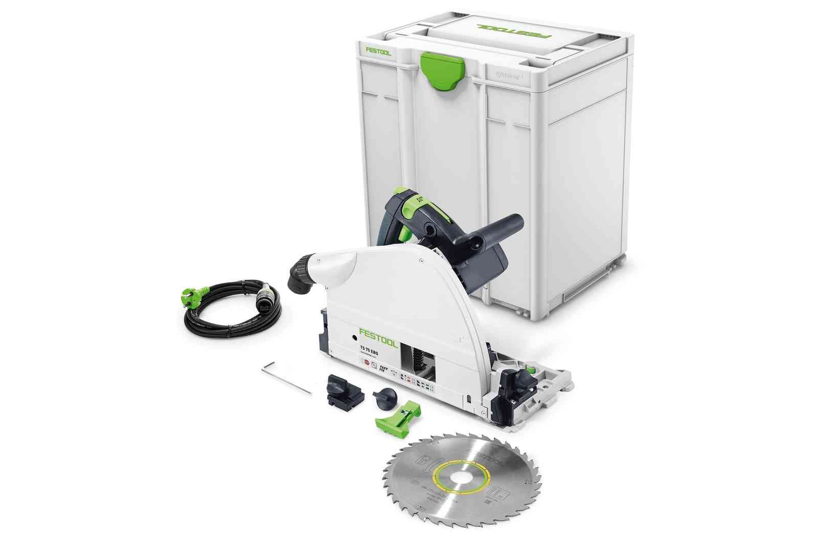 Iegremdējamais ripzāģis Festool TS 75 EBQ-Plus