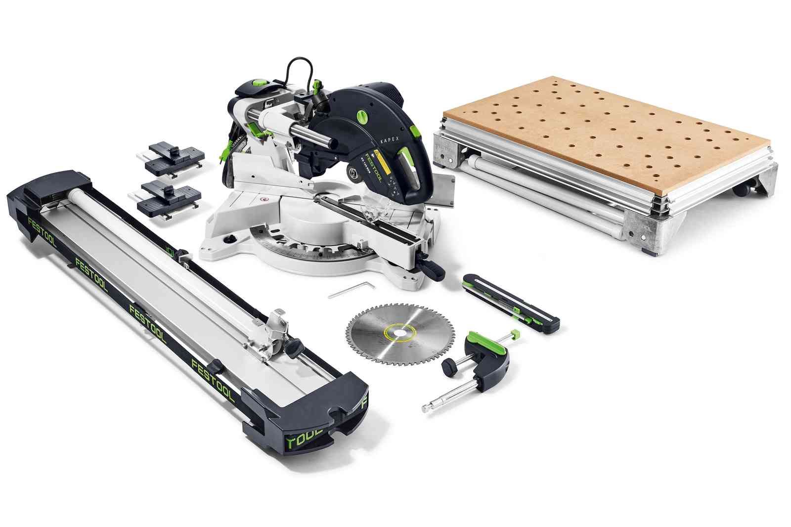 Leņķzāģis Festool KAPEX KS 120 REB-Set-MFT