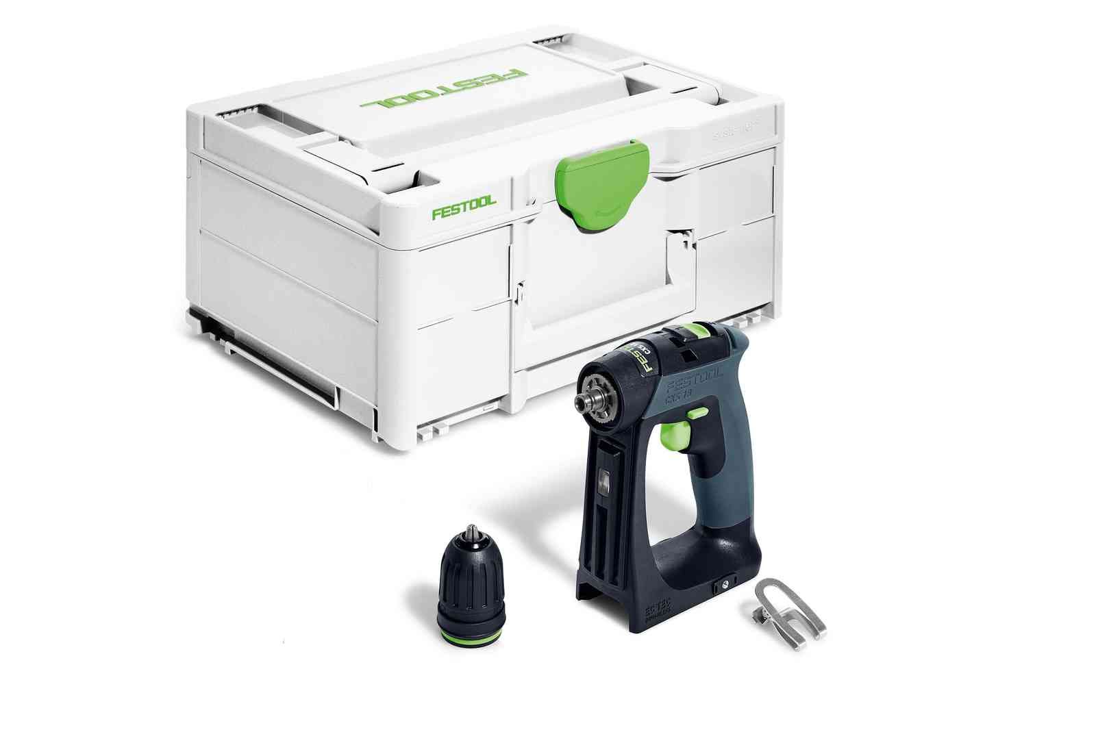 Urbjmašīna-skrūvgriezis Festool CXS 18-Basic 18 V; (bez akumulatora un lādētāja)