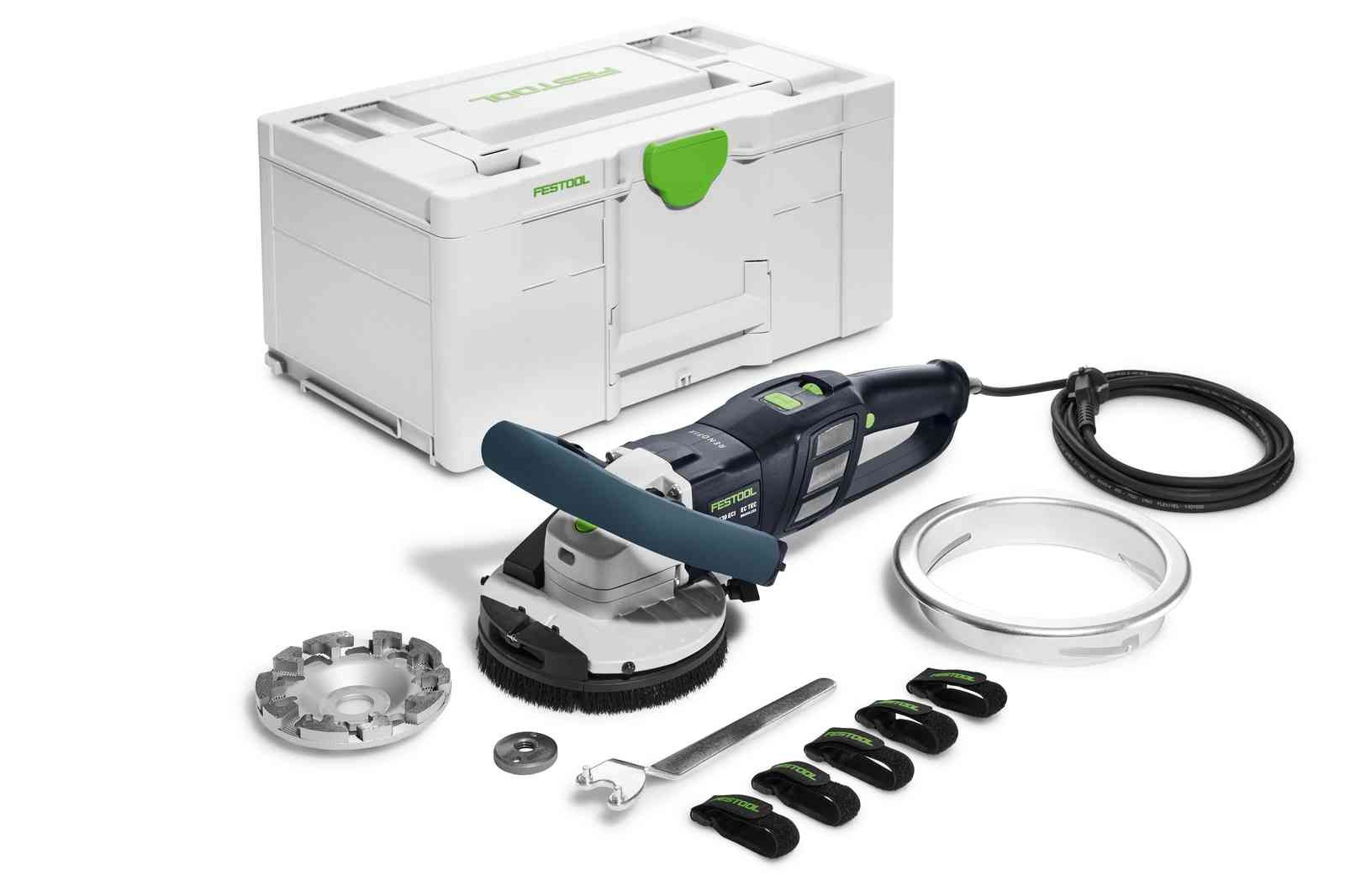 Slīpmašīna betonam Festool RENOFIX RG 130 ECI-Set DIA HD