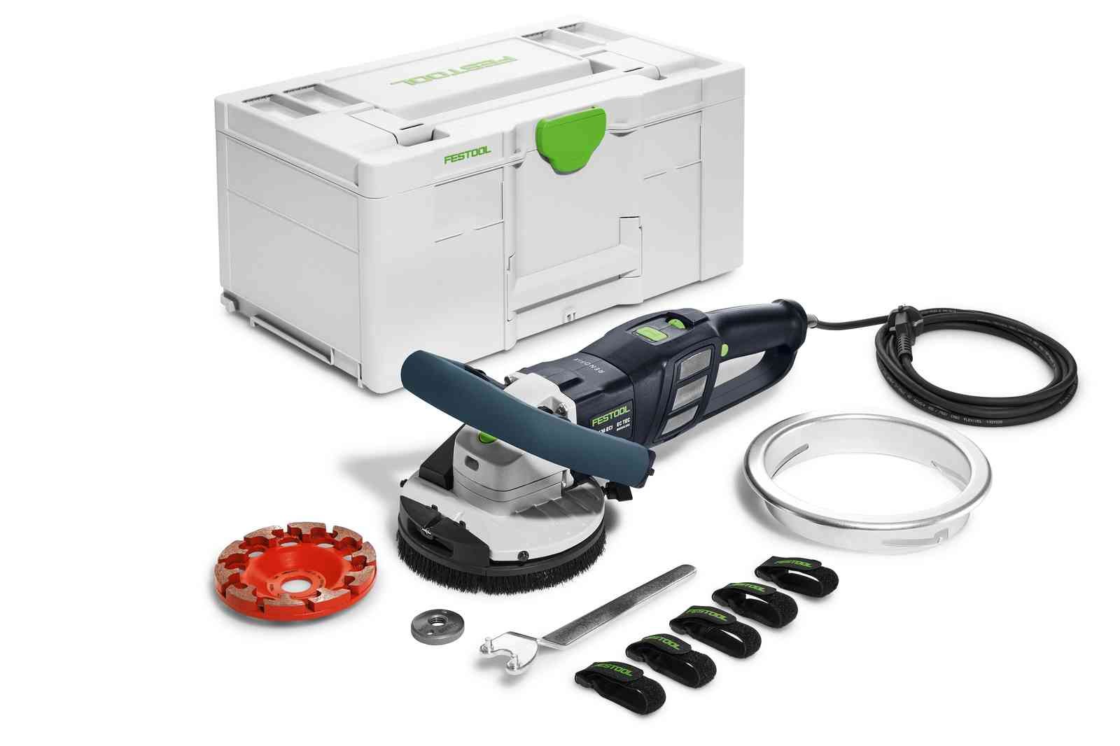 Slīpmašīna betonam Festool RENOFIX RG 130 ECI-Set DIA AB