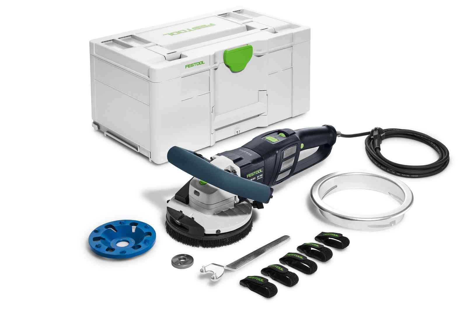 Slīpmašīna betonam Festool RENOFIX RG 130 ECI-Set DIA TH