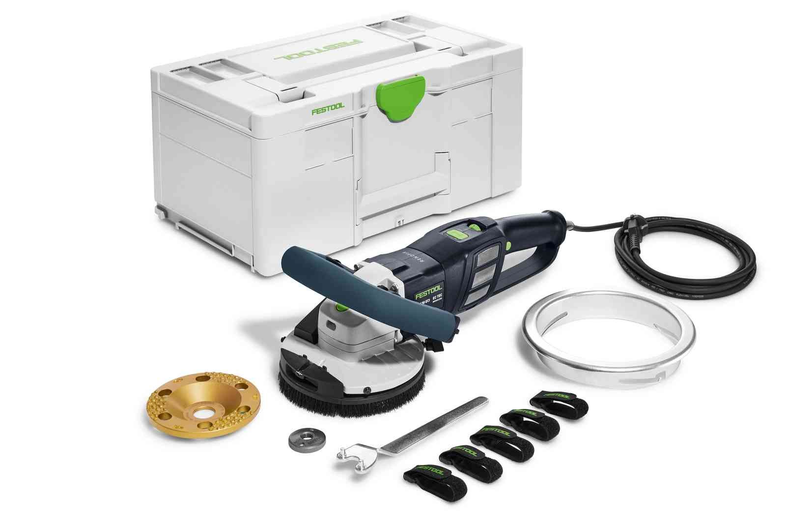 Slīpmašīna betonam Festool RENOFIX RG 130 ECI-Set DIA PA