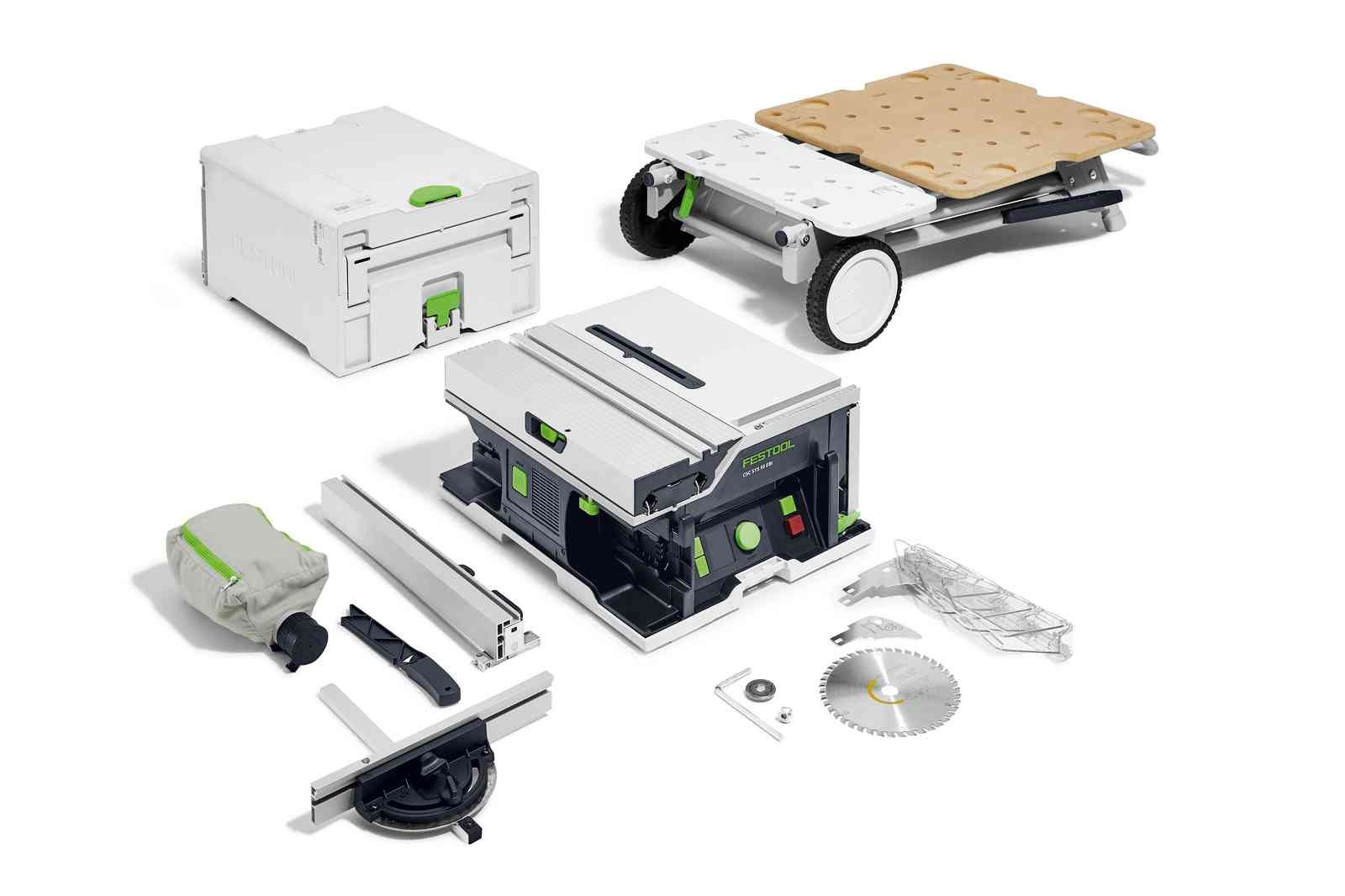 Sagarumošanas garenzāģis Festool CSC SYS 50 EBI-Basic-Set;  2x18 V; (bez akumulatora un lādētāja)