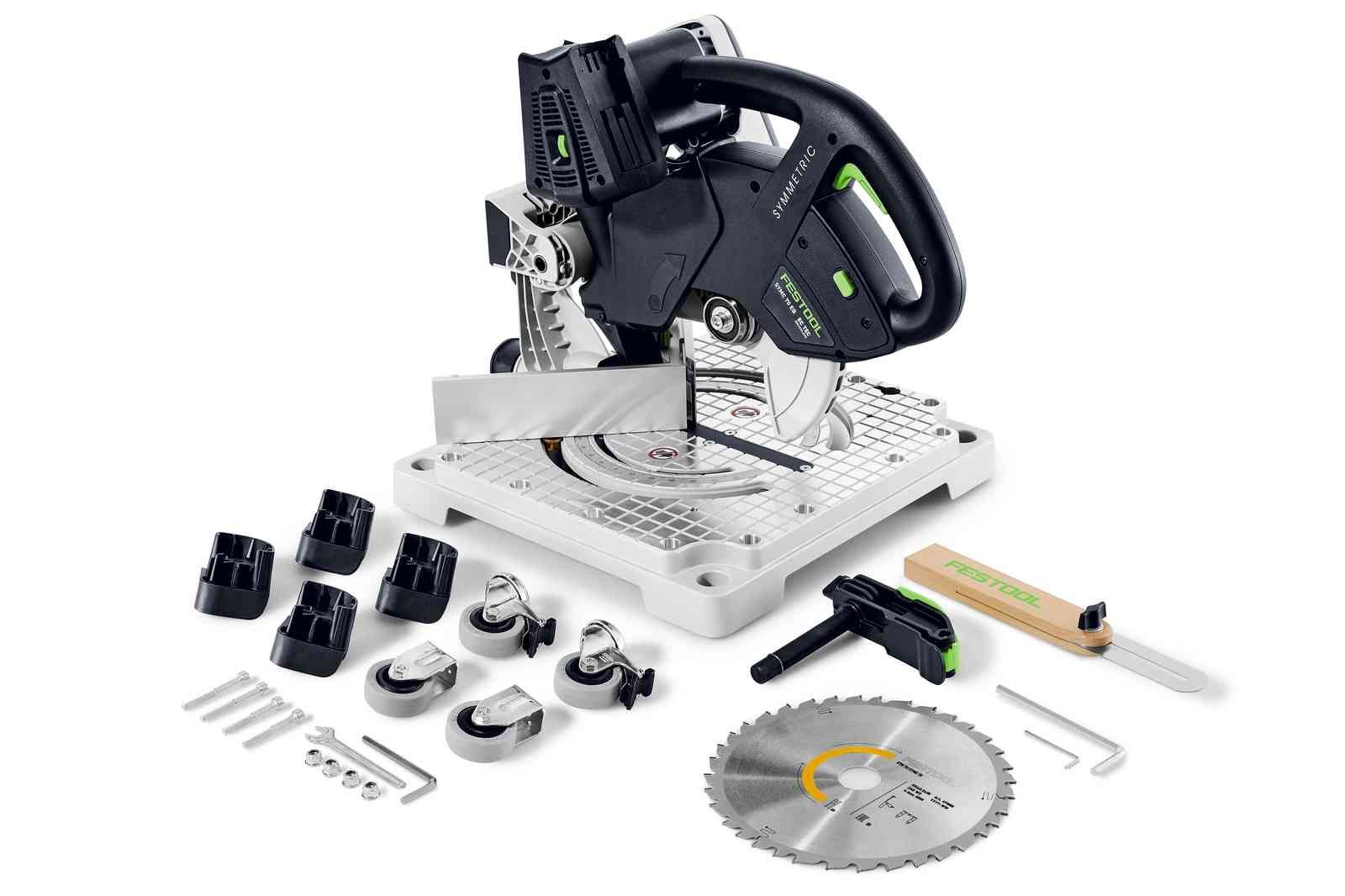 Leņķzāģis Festool SYMMETRIC SYMC 70 EB-Basic;