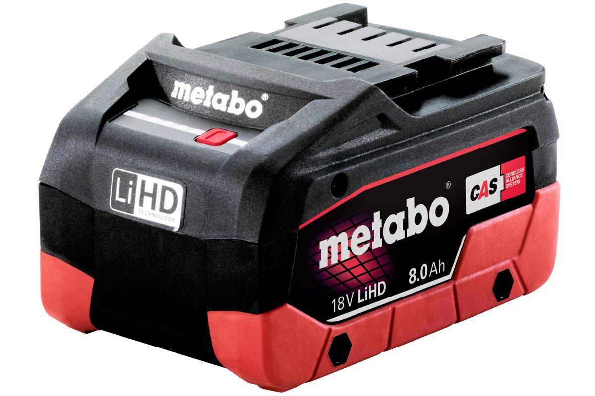 Akumulators Metabo; 18 V; 8,0 Ah; LiHD