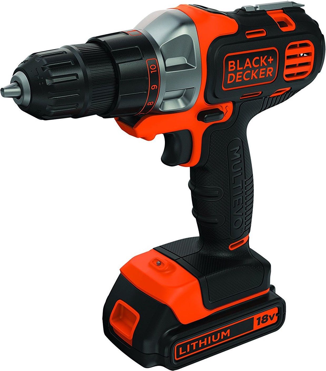 Urbjmašīna-skrūvgriezis Black & Decker MT218KB-QW; 18 V; 2x1,5 Ah akum.