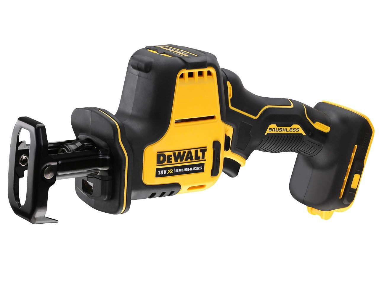 Zobenzāģis ar akumulatoru DeWalt DCS369N-XJ; 18 V XR (bez akumulatora un lādētāja)