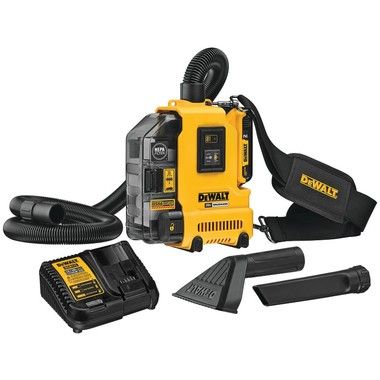 Putekļu savākšanas sistēma DeWalt DWH161N-XJ; 18 V; (bez akumulatora un lādētāja)