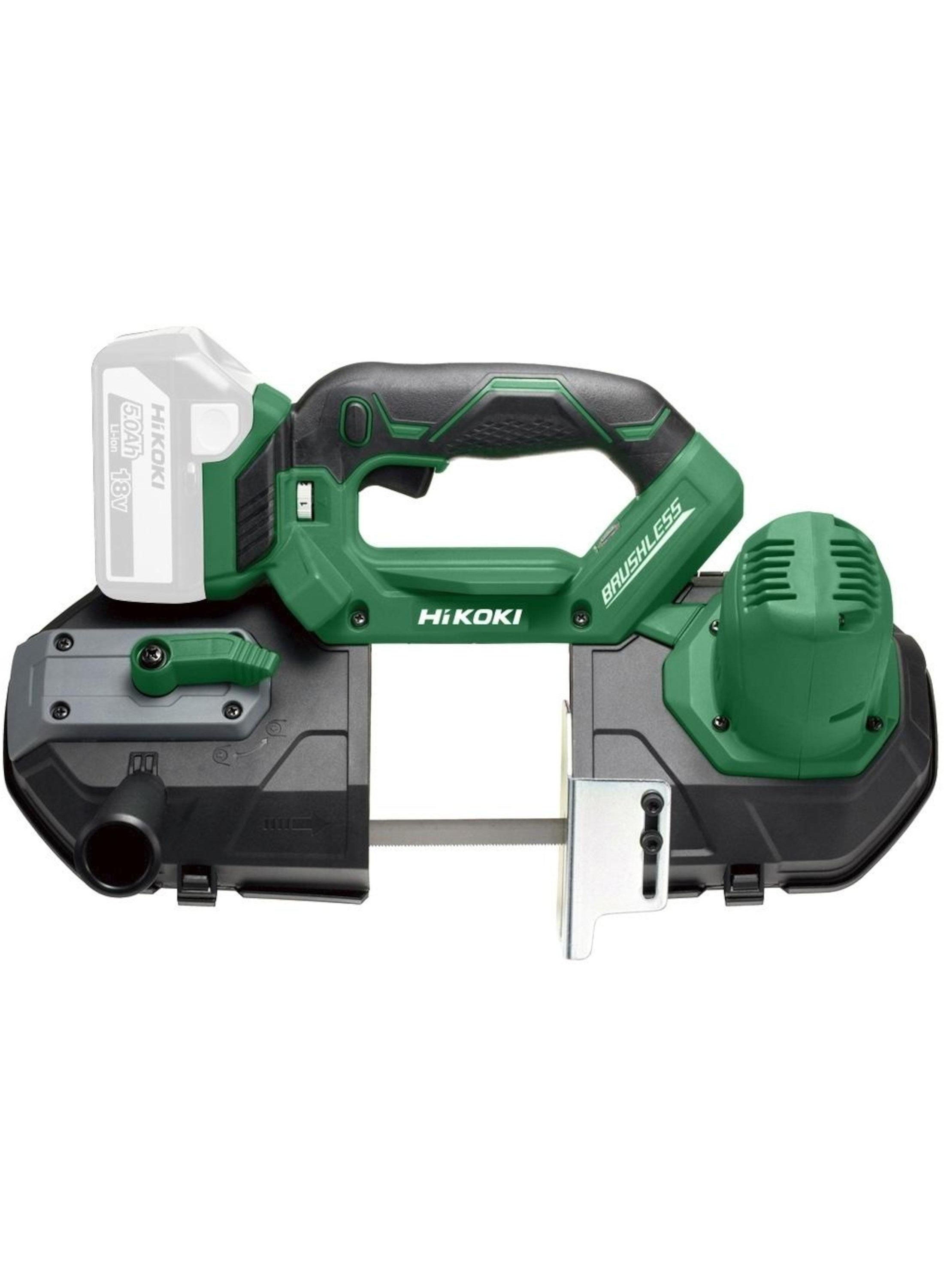 Metāla lentzāģis HiKOKI CB18DBLW4Z; 18 V (bez akumulatora un lādētāja)