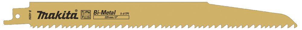 Zobenzāģa asmeņi Makita BiM B-43256-2; 225 mm; 2 gab.