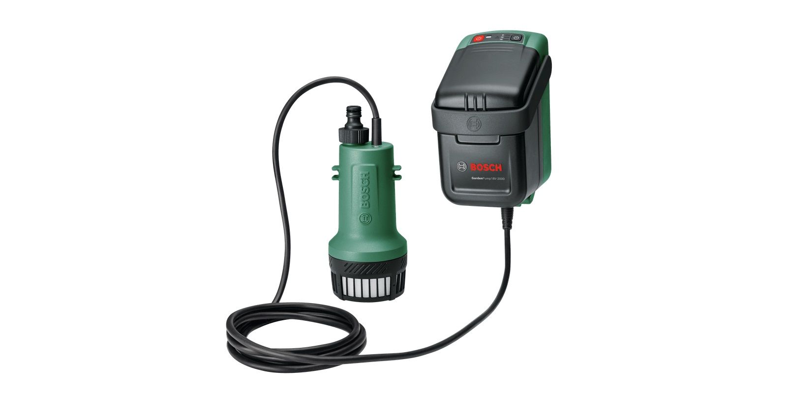 Ūdens sūknis Bosch GardenPump 18V-2000; 18 V; 1x2,5 Ah akum.
