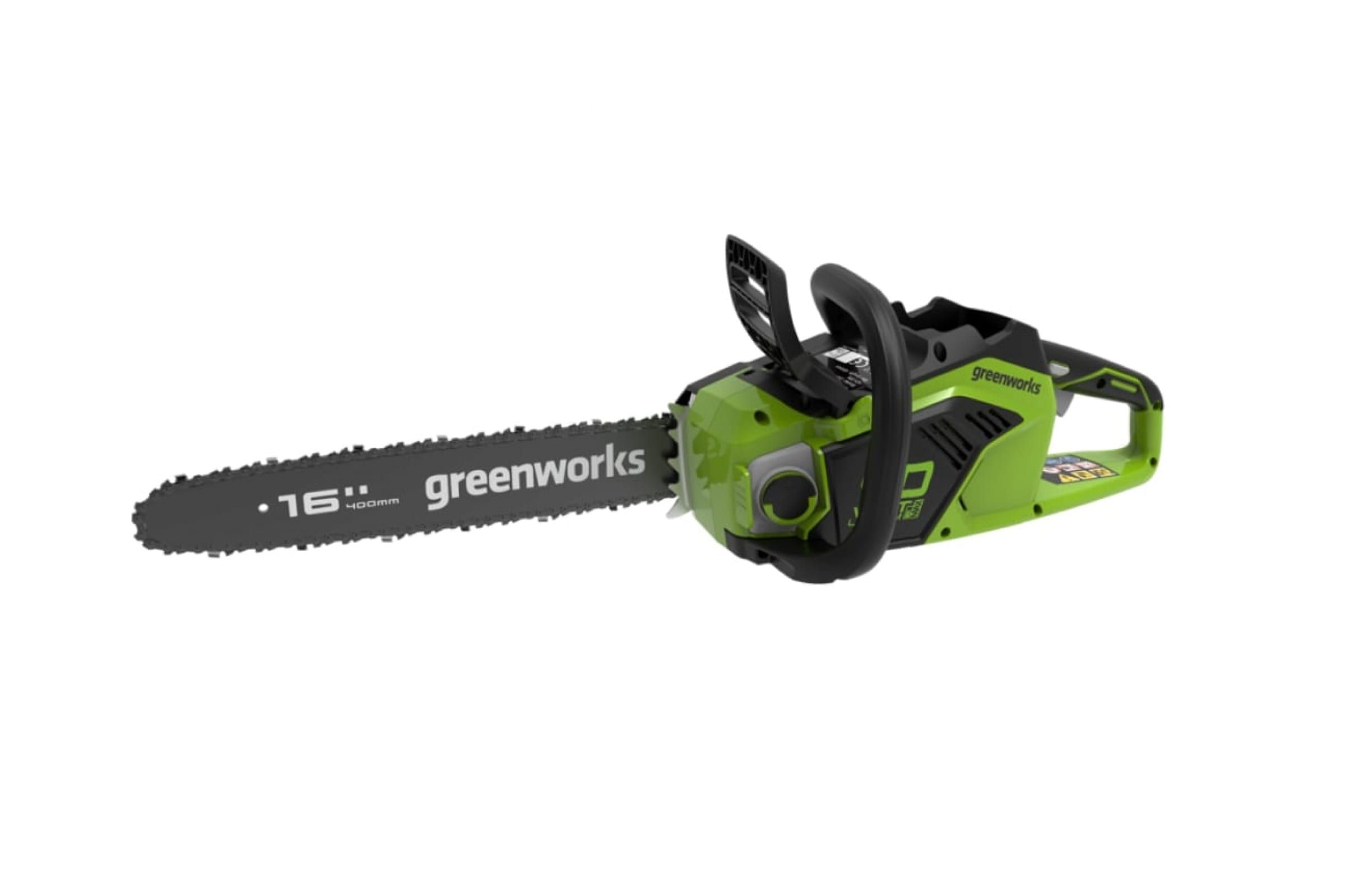 Ķēdes zāģis Greenworks GD40CS18K4; 40 V; 1x4,0 Ah; 40 cm lenta