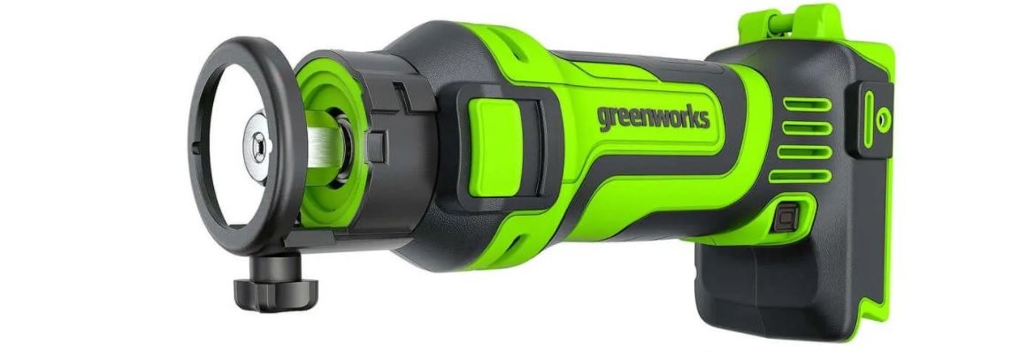 Ģipškartona zāģis Greenworks G24SS; 24 V (bez akumulatora un lādētāja)