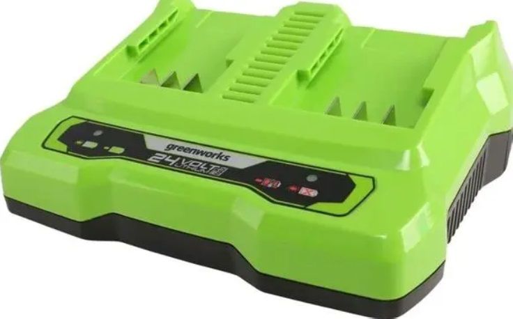 Lādētājs Greenworks G24X2UC4; 24 V