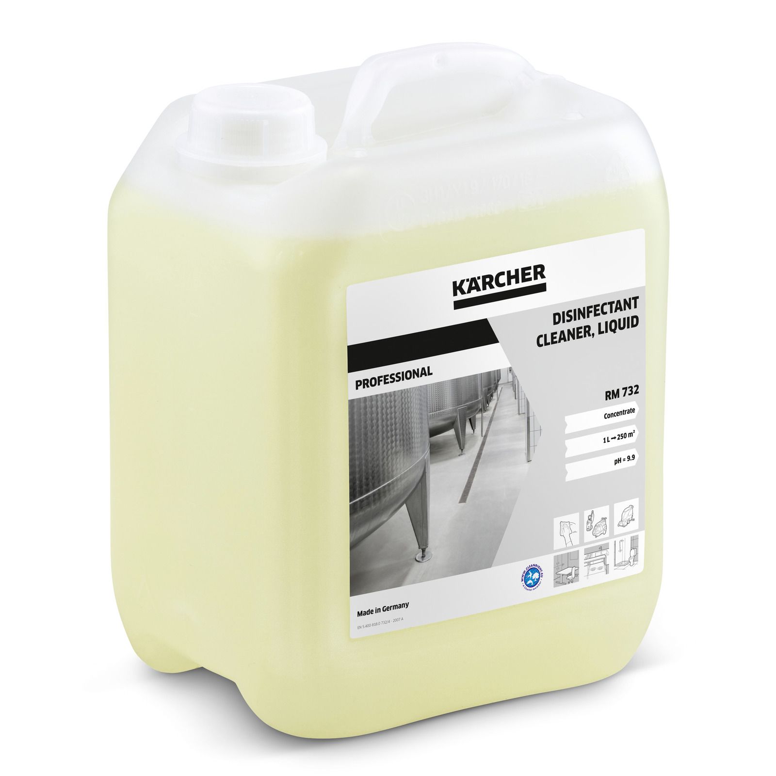 Dezinfekcijas šķidrums Karcher RM 732; 5 l