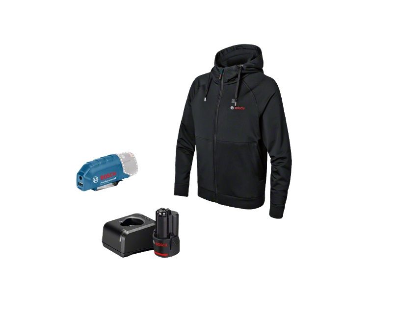 Džemperis Bosch GHH 12; L; 18 V; 1x2,0 Ah + usb adapteris GAA 12V-21