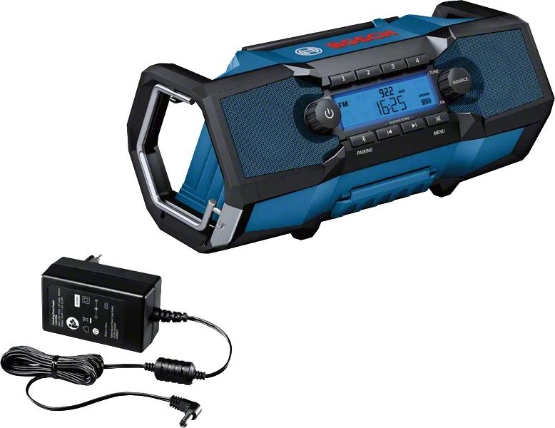 Radio uztvērējs Bosch GPB 18V-2 C Professional; 18 V (bez akumulatora un lādētāja)