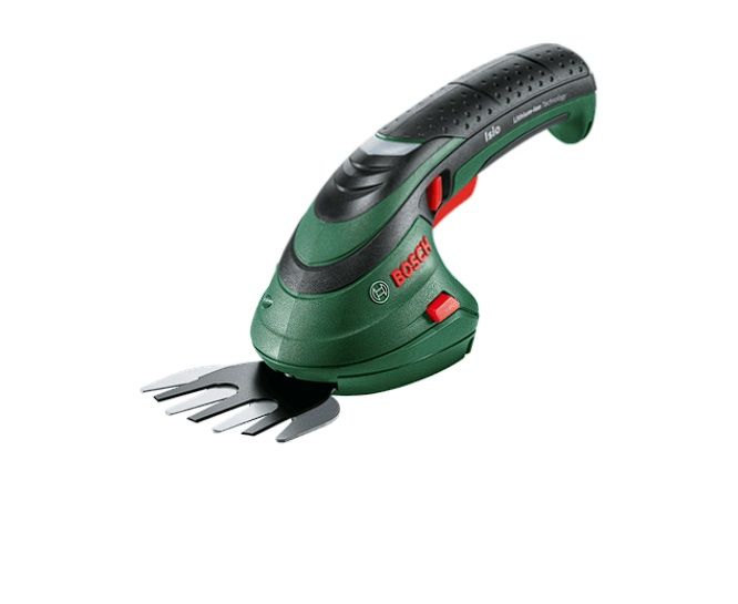 Zāles šķēres Bosch Isio 0600833106; 3,6 V; 1,5 Ah akum.