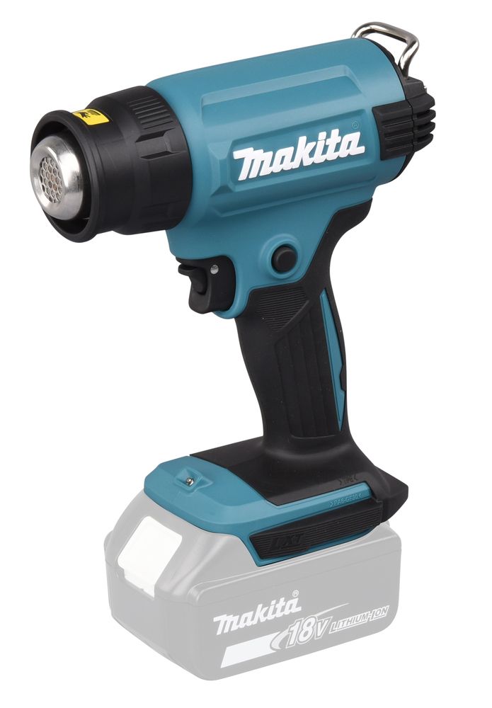 Tehniskais fēns Makita LXT DHG180Z; 18 V (bez akumulatora un lādētāja)