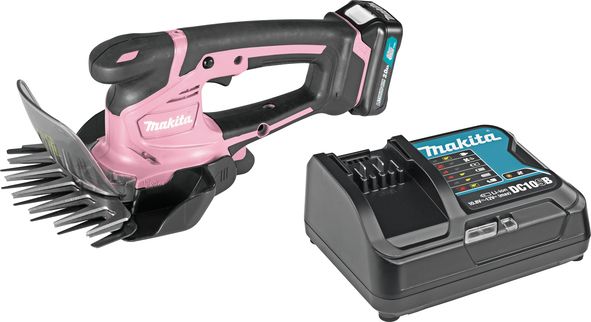 Zāles šķēres Makita UM600DSAP; 12 V; 1x2,0 Ah; 16 cm garuma