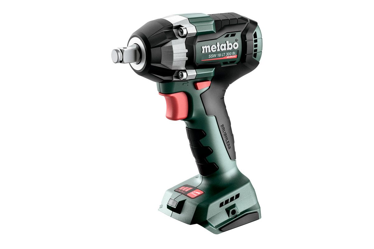Triecienatslēga Metabo SSW 18 LT 300 BL; 18 V (bez akumulatora un lādētāja)