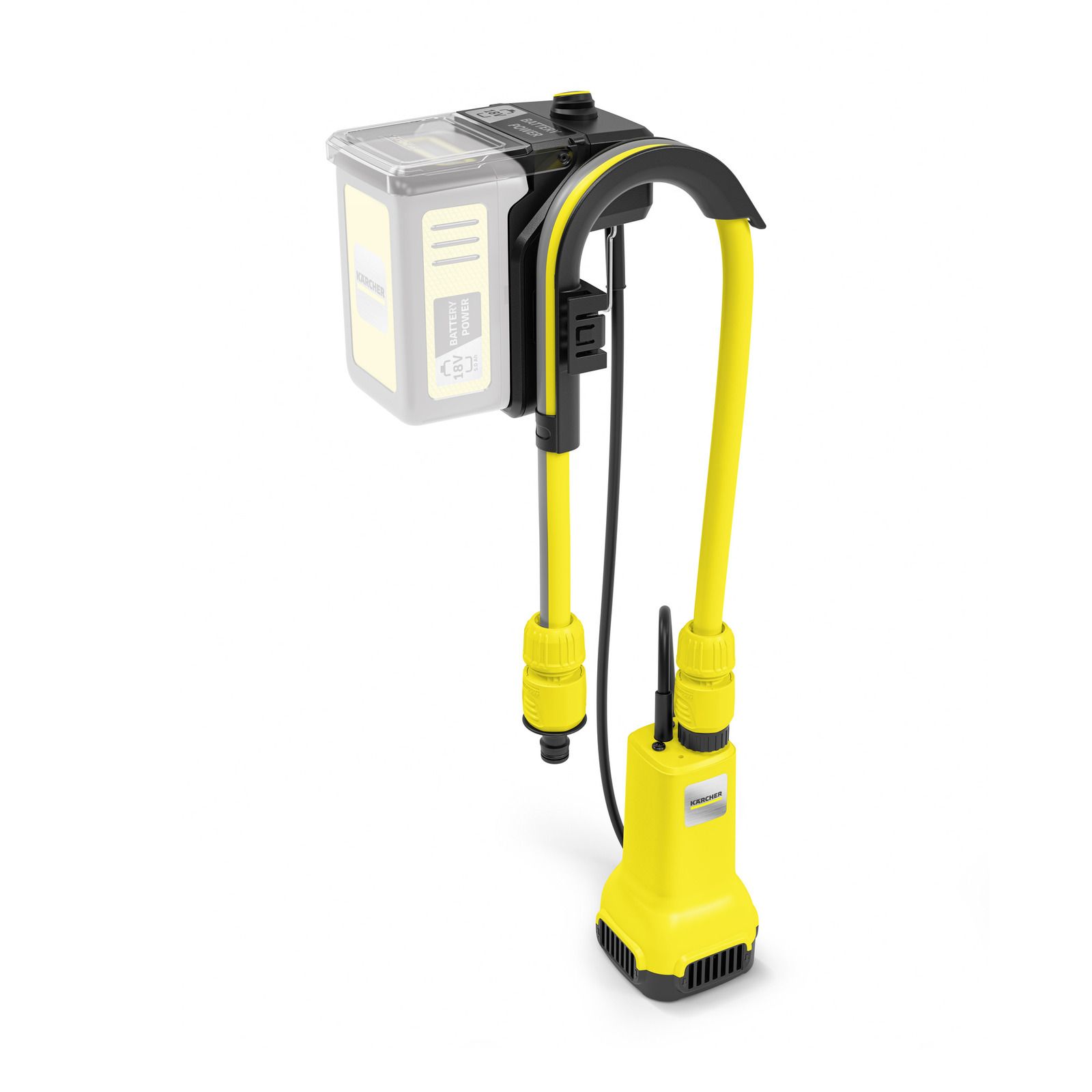 Ūdens sūknis Karcher BP 2.000-18 Barrel; 18 V (bez akumulatora un lādētāja)