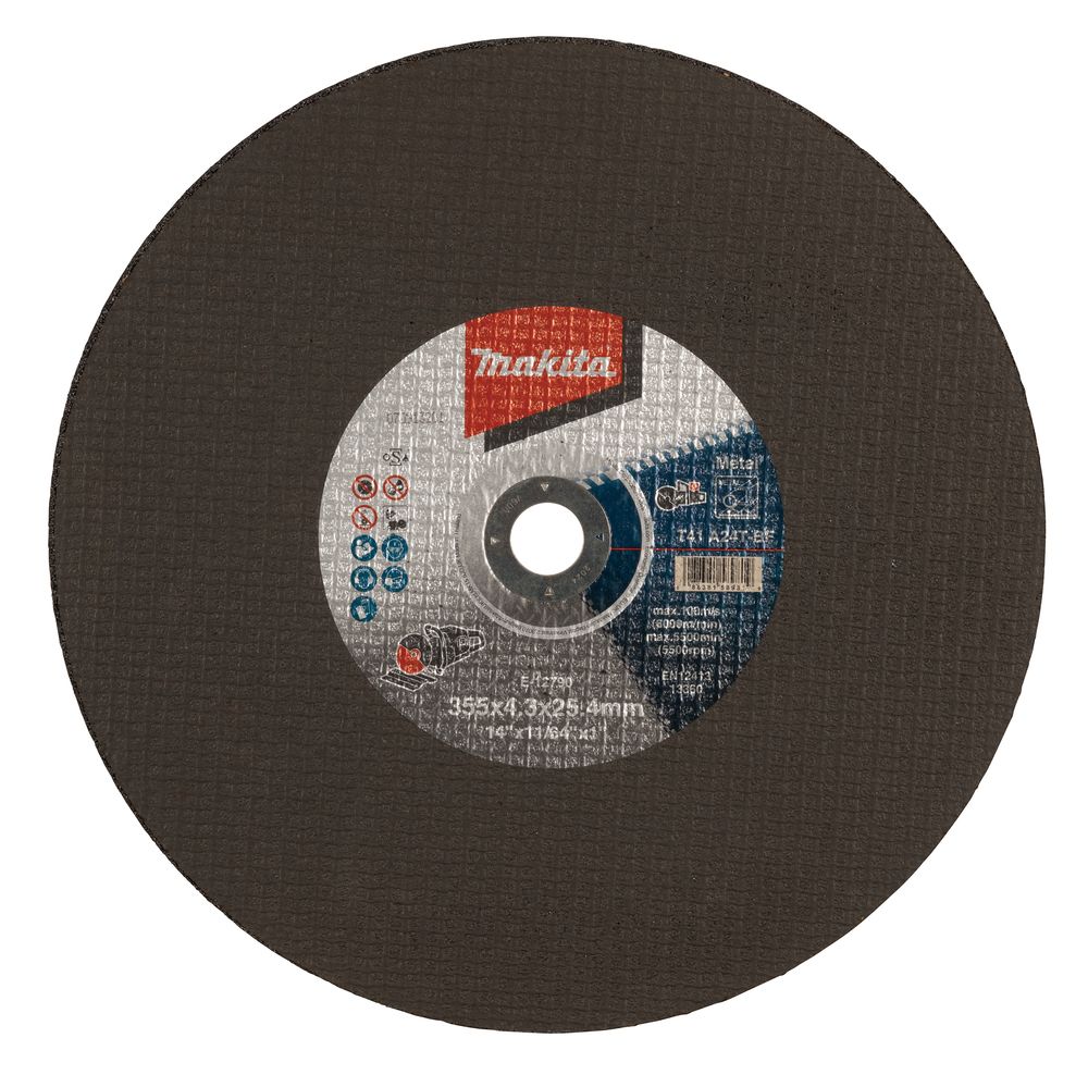 Griešanas disks Makita E-12790-5; 355x4,3x25,4 mm; 5 gab.