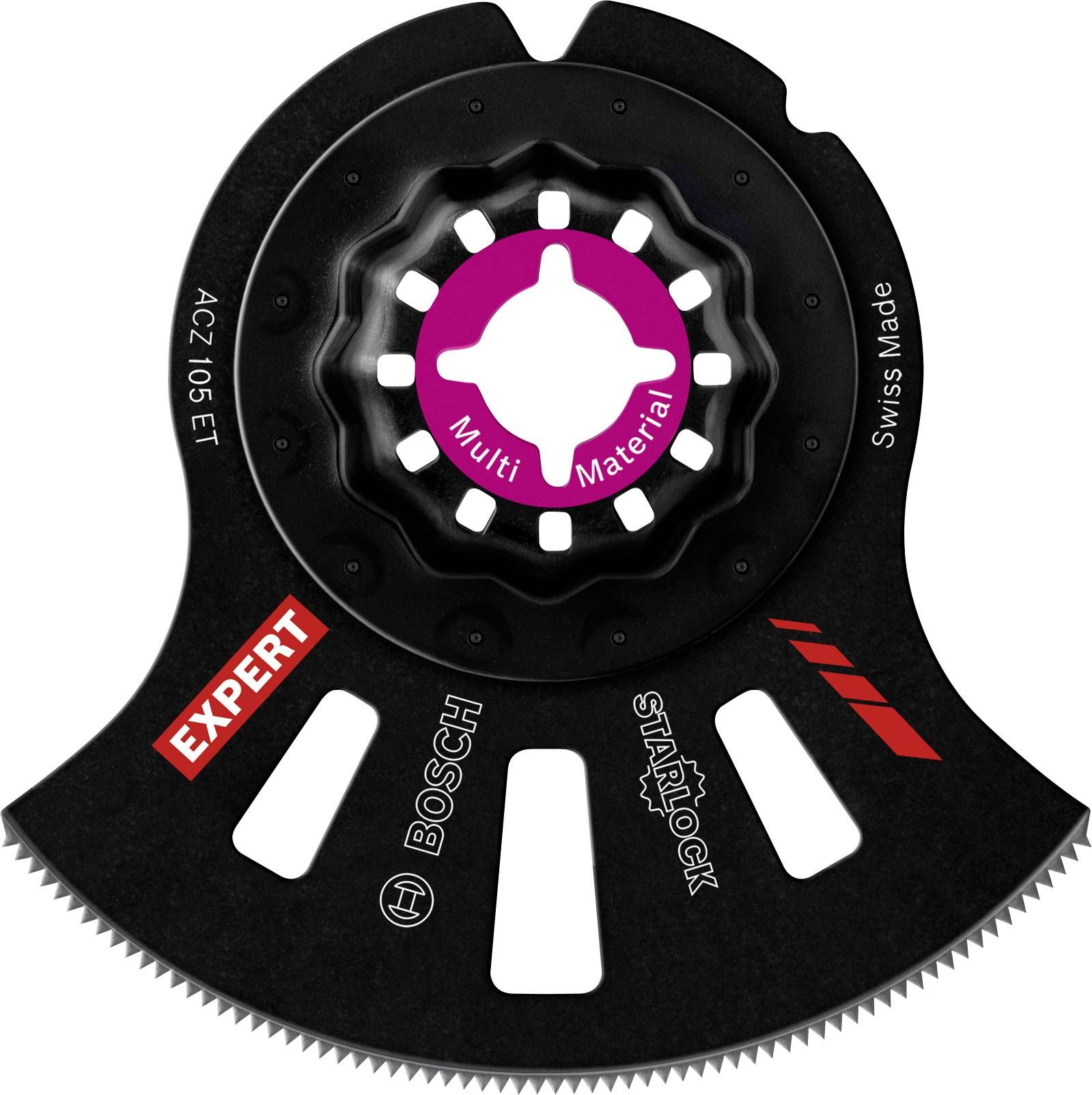 Pusapaļš asmenis Bosch Multimaterial ACZ105ET; 105 mm