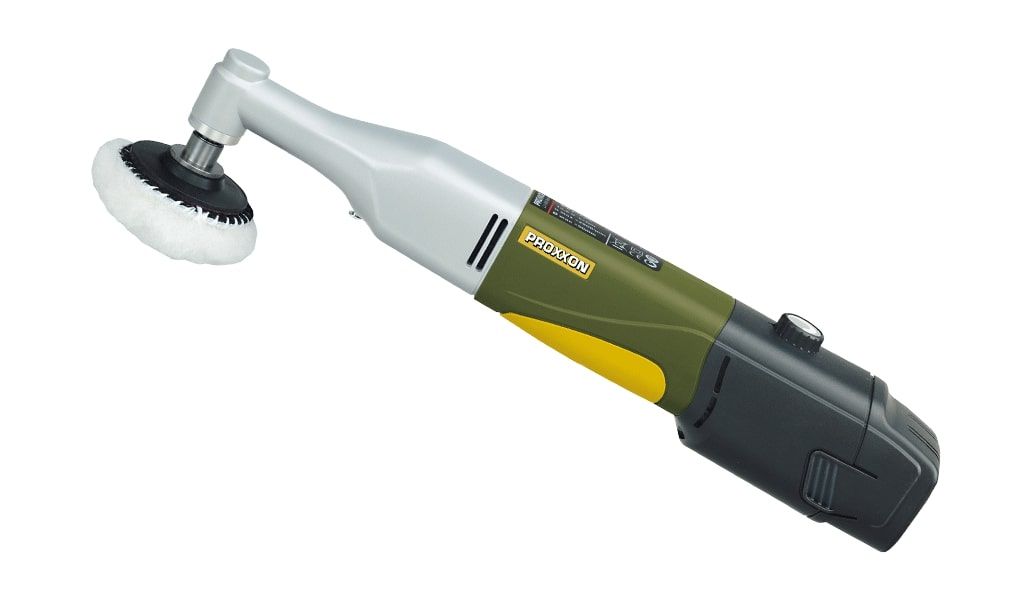Pulēšanas mašīna Proxxon WP/A; 10,8 V (bez akumulatora un lādētāja)
