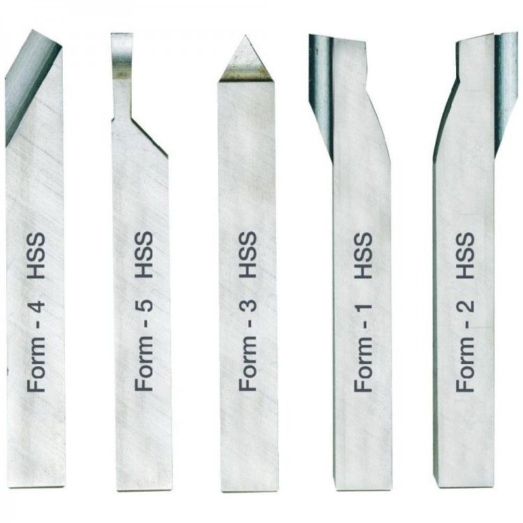 Piederumu komplekts Proxxon; HSS; 10x10x80 mm; 5 gab.