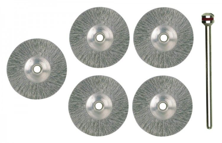 Apaļa stiepļu birste Proxxon 28956; 22 mm; 5 gab.