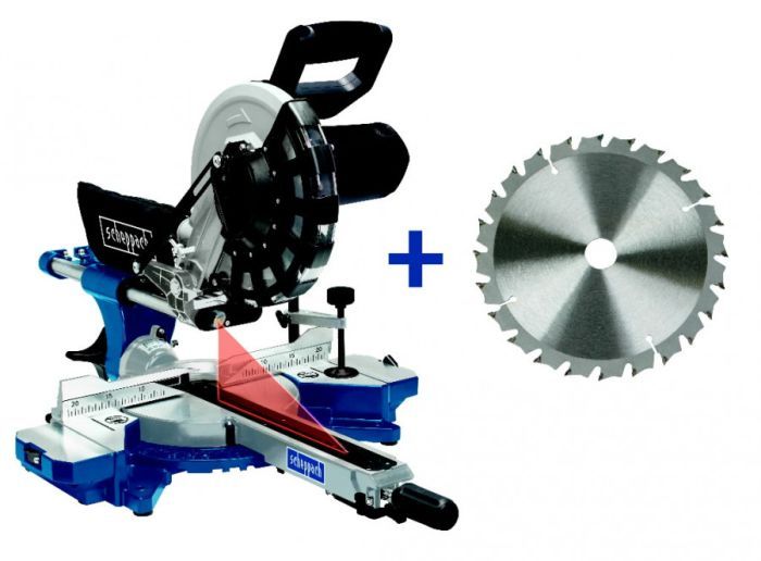 Leņķzāģis Scheppach HM254 + dāvanā griešanas disks!