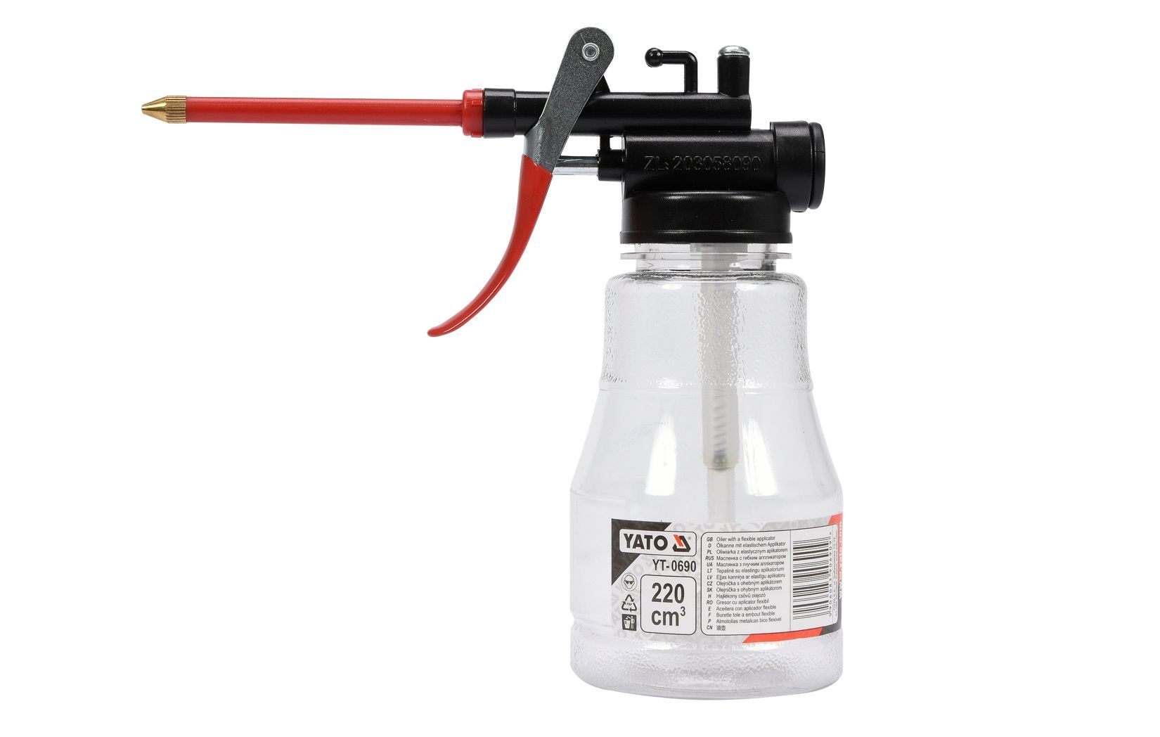 Eļļotājs Yato YT-0690; 220 ml